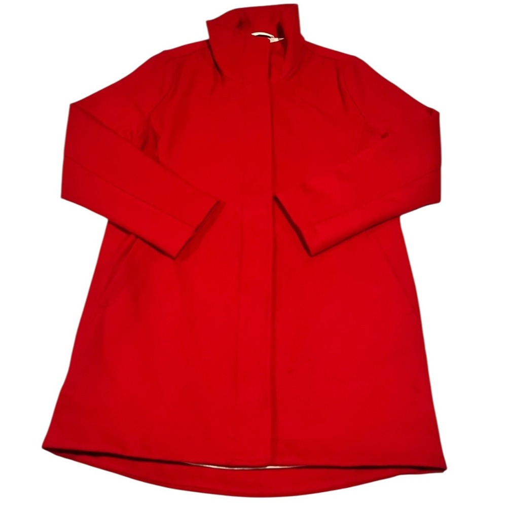 Pendleton Women's S Small Red Wool Blend Hudson Bay Lined Coat Jacket NWOT